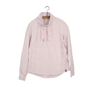 LL Bean Cozy Mixed-Knit Pullover Light Pink Size S Pet